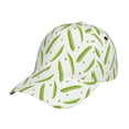 thumbnail image 2 of Baseball Cap, Green Peas Cute Trucker Hats Women Dad Hat For Workouts - Baseball Hat Adjustable Size, 2 of 2