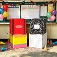 thumbnail image 4 of AYktou 4 Pcs Campus Party Decorations Boxes, 12×12×12 Inch Stackable Opening Season Blocks Party Boxes, Foldable Party Supplies Graduation Party Decor for Men Women, 4 of 6