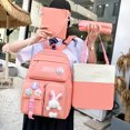 thumbnail image 4 of TopLLC Backpack Student Backpack School Backpack Campus Backpack Large Capacity Canvas Backpack Outdoor Travel Backpack Student backpack, 4 of 6