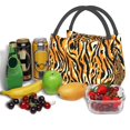 thumbnail image 3 of Disketp Zebra Insulated Bags, Insulated Cooler Bag Totes for Lunch Beach Camping, 3 of 6