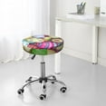 thumbnail image 5 of Colorful Easter Eggs Round Bar Stool Seat Covers, Elastic Round Chair Cover Stool Seat Slipcover Bar Stool Cushions Round Pad for 12-14 inch, 5 of 5