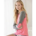 thumbnail image 4 of Boxercraft New IWPF Women Women’s Preppy Patch Slub Long Sleeve T-Shirt, 4 of 5