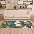 thumbnail image 2 of Yayeee Runner Rug for Bedroom 2'x6' Machine Washable Hallway Non Slip Mat, Orange Fruit, 2 of 8