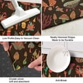 thumbnail image 3 of Colorful Mushroom Plant Brown Pattern Kitchen Rug Mat,Kitchen Runner Rugs Non Skid Washable,Decorative Kitchen Floor Mats for Kitchen,Sink,Laundry,17"X47", 3 of 5