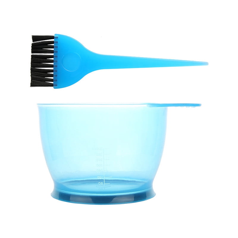 VerPetridure Hair Dye Color Brush and Bowl Set, 2Pcs Color Bowl Brushes Tool Mixing Bowl Kit