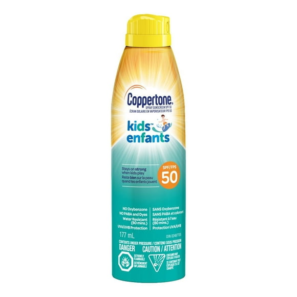 Coppertone Kids Sunscreen Continuous Spray SPF 50, Water Resistant