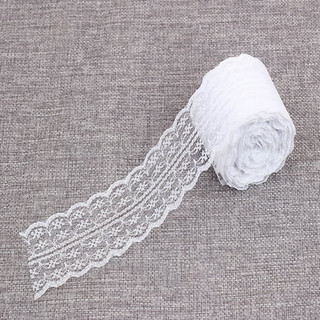 - Lace Roll Lace Ribbon Vintage Style Scalloped Edge Lace Ribbon DIY Bridal Wedding Decoration Crafts