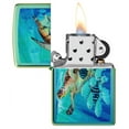thumbnail image 3 of Zippo Guy Harvey High Polish Teal Pocket Lighter, 3 of 6