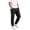 Black, variant on Edvintorg Boys Pants Solid Color Elastic Waisted Cuffed Sweatpant Outdoor Casual Workout Pant with Pocket Kids Clothes Boys Size 5-13