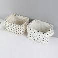 thumbnail image 3 of Fufafayo under $5 Storage Basket, Linen Desktop Organizer with Handle, Sundries Storage Box, Office Desk Organization, Craft Supply Container, Home Decorative Storage Solution, 3 of 9