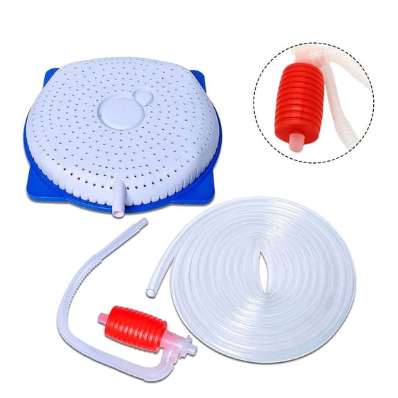 Manual Water Removal Siphon Pump for Pool Covers Compact and Easy to Use