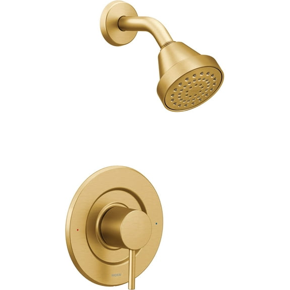 Moen T2192EPBG Brushed Gold Manual 1-Mode 1-Handle Shower Valve Trim