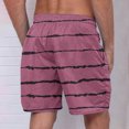 thumbnail image 5 of Soki Beach Casual Shorts for Men Striped Shorts on Clearance, 5 of 5