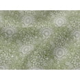 thumbnail image 4 of oneOone Viscose Jersey Light Green Fabric Floral Mandala Sewing Material Print Fabric By The Yard 60 Inch Wide, 4 of 5