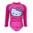thumbnail image 1 of Traje de Baño para Niña Hello Kitty Talla 12 Estampado Manga Larga 2 Piezas Rosa, 1 of 4