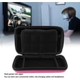 thumbnail image 2 of HUGFEGWE Game Console Carrying Case, Portable Hard Shell Travel Protective Case for New 3DS XL, 2DS XL, 3DS LL with 8 Game Slot Inner Pocket (Pink) CA919-109737, 2 of 9