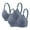 Gray Bra for Women, variant on AINIYS 2PC Breathable Everyday Bras Wireless Lift and Support Push-Up Bra Secure Fit Bra for Women Bralette Soft Cup Bra Plus Size Lace Cleavage Bra Gray XXL