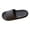 Black, variant on Women's Slide Platform Sandals Comfortable Non Slip Bathroom Shower Shoes Soft Sole House Slippers