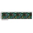 thumbnail image 3 of Ambesonne Botanical Fabric by the Yard Upholstery, Wild Leaves Tropical Art, 1 Yard, Green Teal and Dark Grey, 3 of 5