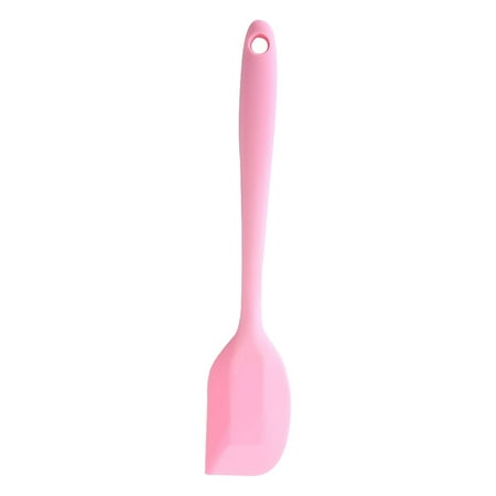 

Kitchen Silicone Spatula Translucent For Cooking Scrape Cooking Kitchen Utensils Non\-deformable Soft Baking Spatula Pink