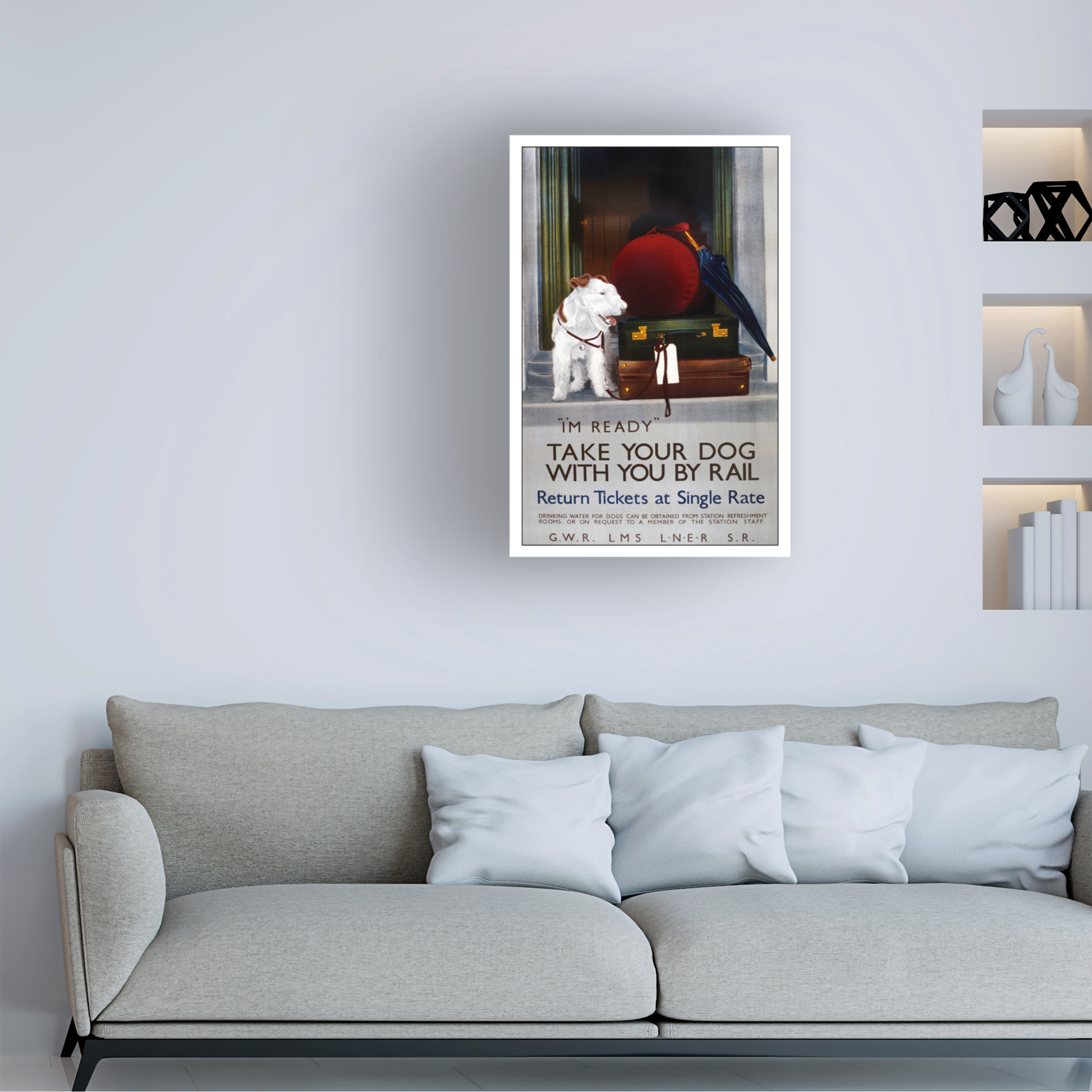 Travel 23 II' Canvas Art by Vintage Lavoie