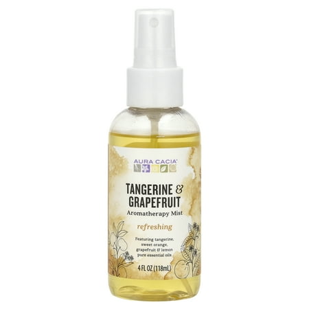 Aura Cacia Aromatherapy Mist Tangerine Grapefruit - 4 fl oz