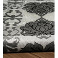 thumbnail image 5 of Linon Home Decor Elegance Area Rug Collection, Gray and Ivory, 5' x 7'3", 5 of 6