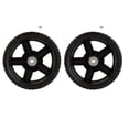 thumbnail image 1 of Roues de Tondeuse 8 Po, Roues de Remplacement Lisses 2 Pcs Roulements Durables pour Divers Terrains, 1 of 7