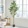 thumbnail image 3 of Adair Artificial Tabletop Eucalyptus Tree Green, 3 of 4