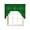 Green, variant on Buffalo Plaid Swag Curtains for Kitchen Green Black Farmhouse Gingham Striped Valances for Windows Small Window Treatment Short Topper for Cafe Bedroom Bathroom Living Room Decor 56x36 Inch
