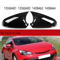 thumbnail image 3 of For Vauxhall Astra Opel Astra J 2010-2016 Gloss Black Wing Mirror Cap, 3 of 5