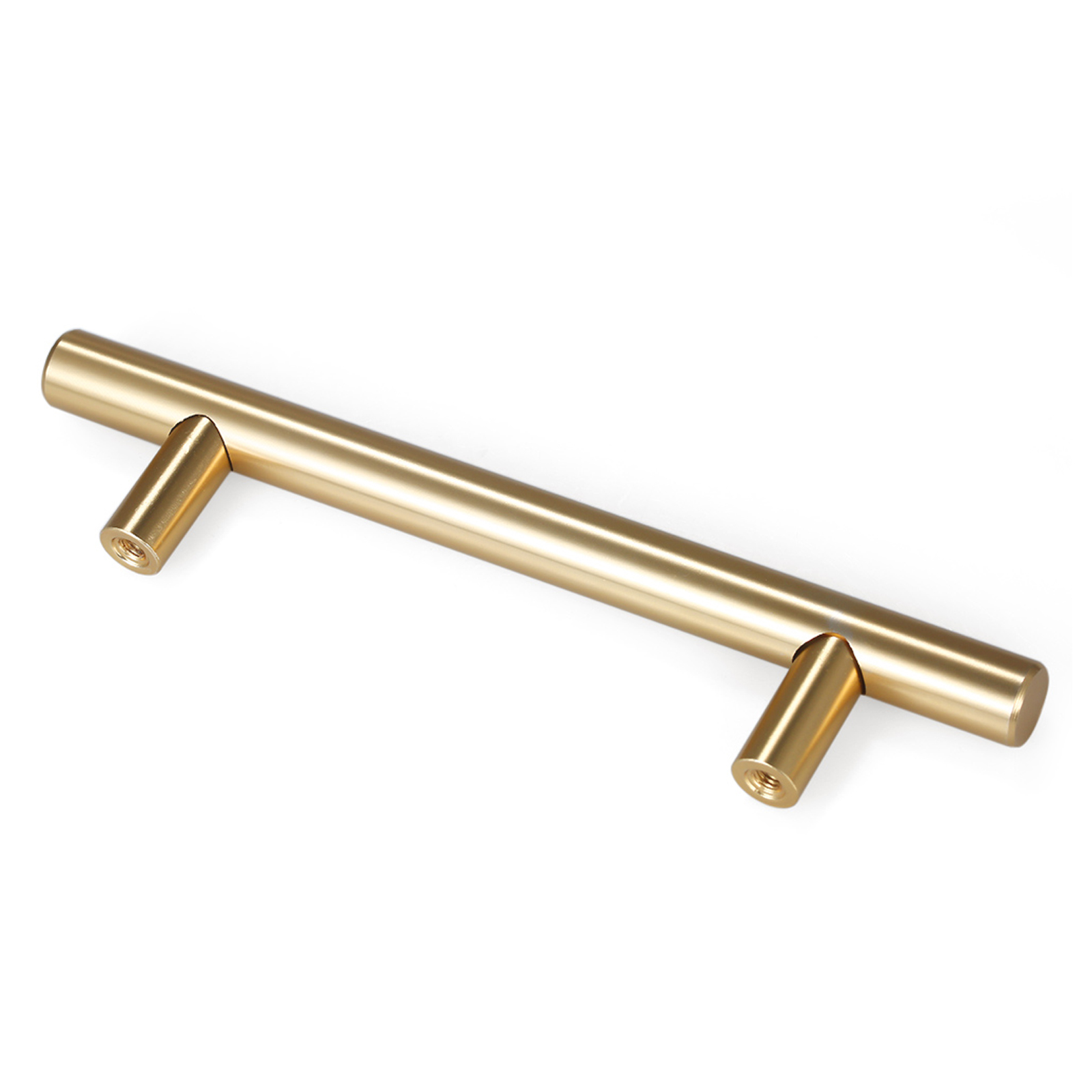 Amdohai LEEDIS Brushed Brass Round Bar Handle Hardware