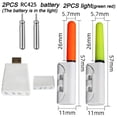 thumbnail image 5 of LED Fishing Night Light Rechargeable Battery W/Charger Waterproof Rod Tip- B9R3, 5 of 6