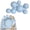 7 Balls*light Blue, variant on Reusable Balloon Garland, Inflatable Balloon Arch, globos reusables para decoración, Easy Link Balloons Decor