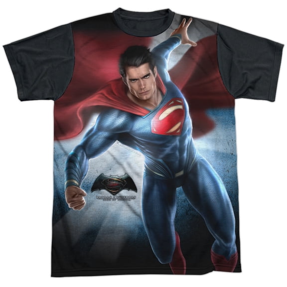 Batman V Superman Superman Light Unisex Adult Halloween Costume Sublimated T Shirt