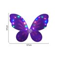 thumbnail image 2 of Alas de vestir LED Alas de ángel intermitentes Alas de mariposa Decoraciones para fiestas de cumpleaños de Halloween Zhivalor  CWY-1172, 2 of 5