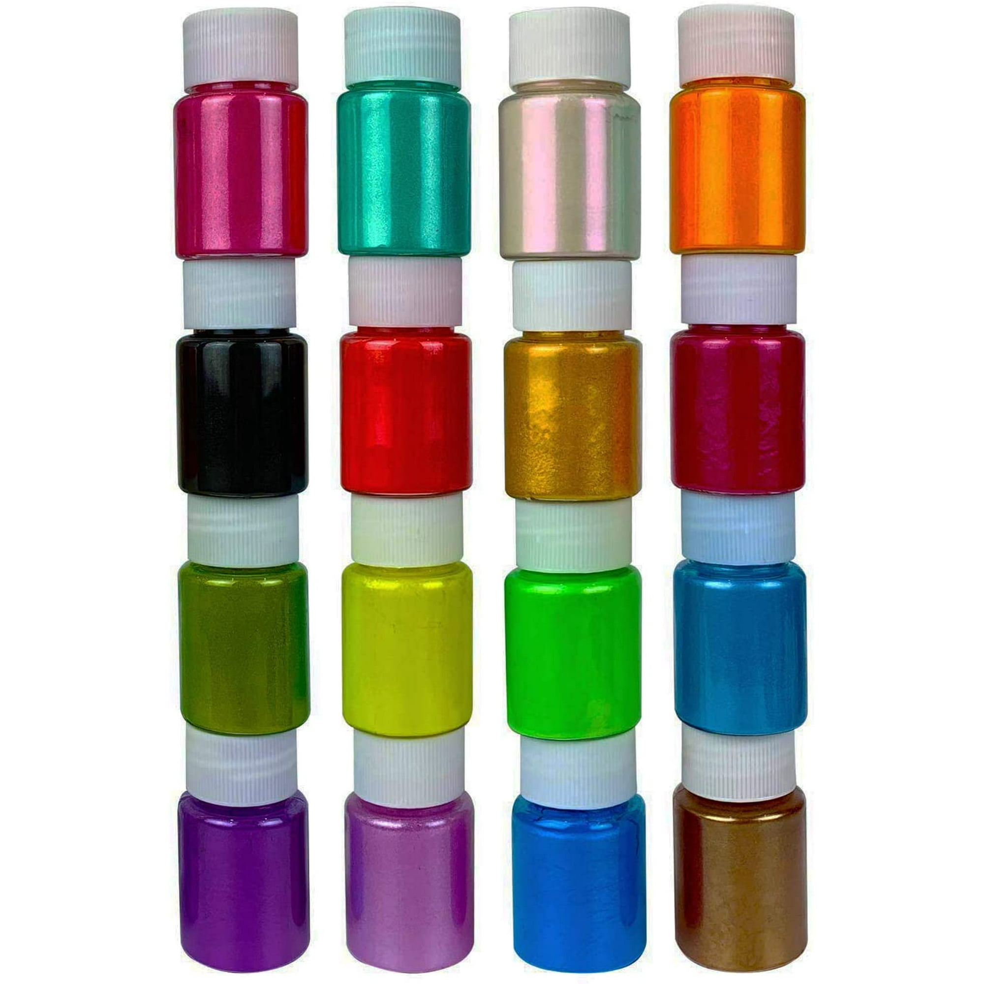 Poudre De Mica Pigments En Poudre Art Artisanat DIY Pour Peintures Ombre Paupi Res Bijoux 30 Couleurs