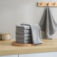 thumbnail image 2 of Jessy Home 12 Pack Dark Gray Washcloths for Bathroom 13x13 Inch Ultra Soft Hand Face Towels, 2 of 7