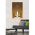 thumbnail image 2 of NFL New Orleans Saints - S. Preston Mascot Sir Saint 20 Wall Poster, 22.375" x 34", Framed, 2 of 3