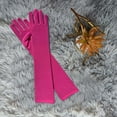 thumbnail image 7 of SLYNSHome Adult Over Elbow Stretch Long Spandex Opera Gloves, 7 of 7