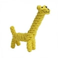 thumbnail image 4 of ADDHAT Yellow Cotton Interactive Chew Rope 1Piece for Small Dog and Puppy 0.7Inch Wide, 4 of 8