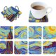 thumbnail image 1 of Posavasos Con Pintura Diamantes 8 Uds. Pascua para Mesa Del, 1 of 9