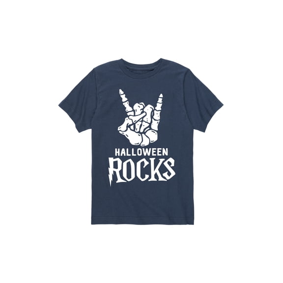 Instant Message - Halloween Rocks - Youth Short Sleeve Tee