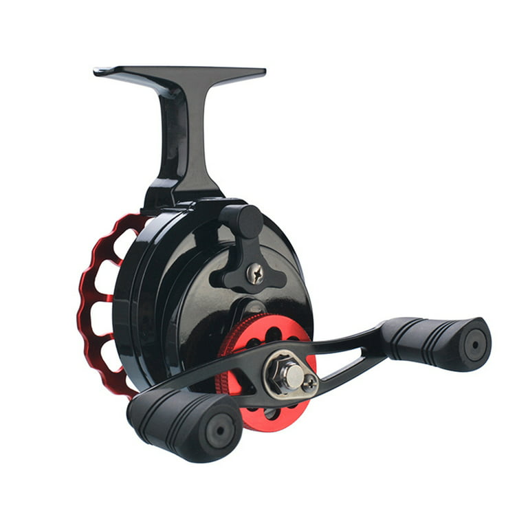 Fishing Reel, 3.6:1 Right/Left Hand Fishing Reel Wheel with High Foot for  Raft Ice-fishing