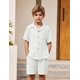 thumbnail image 2 of Traje coordinado Arshiner para niños pequeños, verano, 2 piezas, 2 of 6
