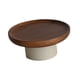 thumbnail image 5 of Bandeja decorativa redonda con pedestal para exhibir pasteles y postres, con patas altas 16 cm x 68 cm, 5 of 9