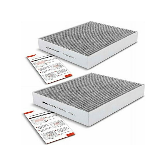 Front Cabin Air Filter Set 2 - Compatible with 2021 - 2023 Ford Mustang Mach-E 2022