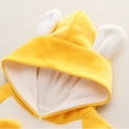 thumbnail image 6 of KYAIGUO 2PCS Toddler Infant Baby Boys Girls Fall Winter Sweatshirt Outfit Cartoon Modeling Hoodie Sweatsuit Jackets Shirt+pants Padded Tracksuit Clothes Set 9M-4Y, 6 of 9