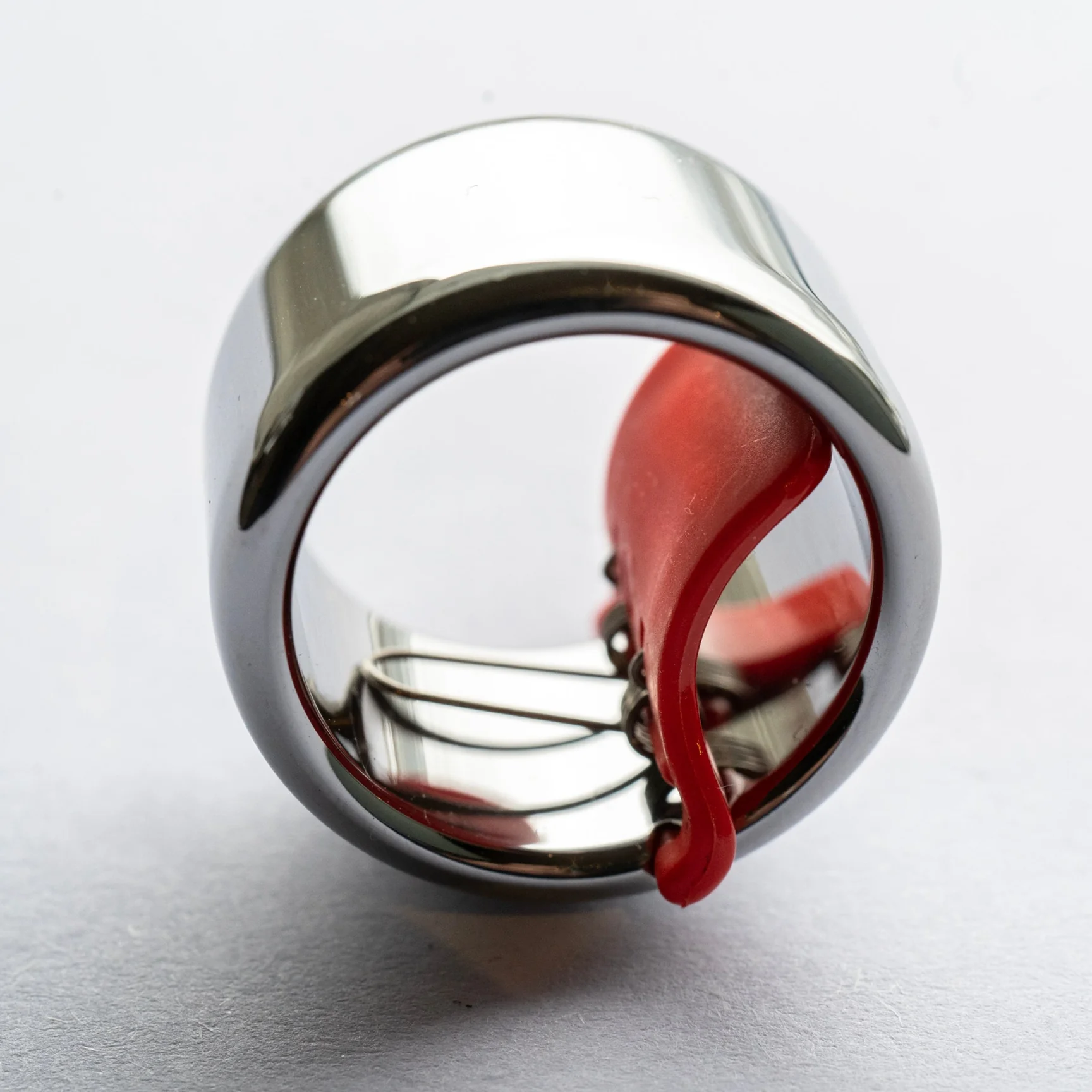 BLACK MOUNTAIN Slide Guitar Ring Regular- New Invention Made From Tungsten Steel