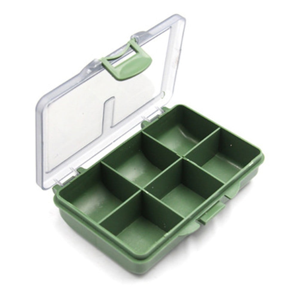  Unomor Box Fishing Lure Tray Fishing Accessory Tray Bait  Storage case brining Container Fishing Tackle Storage Fishing Parts bass  Lure bass Tackle bass baits Outdoor Plastic Fishing line : Sports